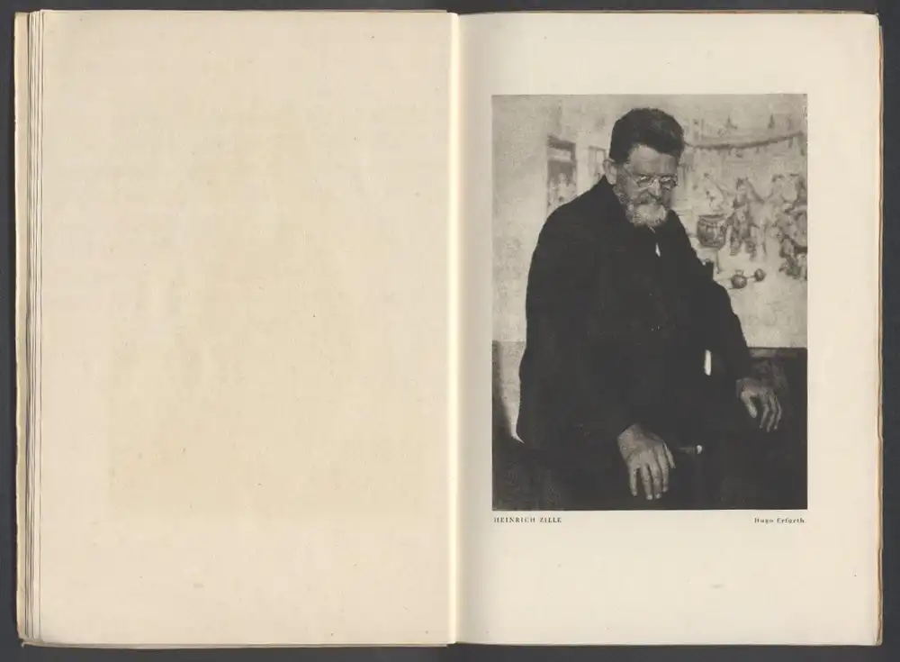 Fotokatalog Hugo Erfurth, Bildnisse 14 Portraits im Kupfertiefdruck, Nina Kadinsky, Hans Thoma, Otto Dix u.a. 4