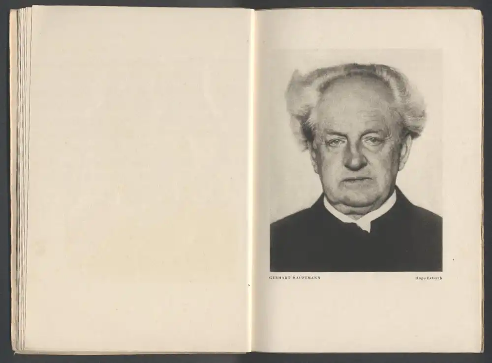 Fotokatalog Hugo Erfurth, Bildnisse 14 Portraits im Kupfertiefdruck, Nina Kadinsky, Hans Thoma, Otto Dix u.a. 7