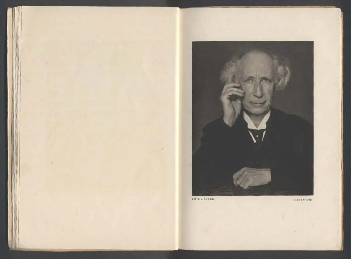 Fotokatalog Hugo Erfurth, Bildnisse 14 Portraits im Kupfertiefdruck, Nina Kadinsky, Hans Thoma, Otto Dix u.a. 9