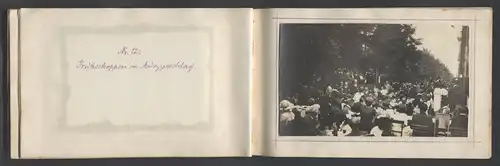 Fotoalbum mit 27 Fotografien Ansicht Millstatt, Sänger aus Coburg in Deutsch-Österreich 1921, Salzburg, Graz, Linz u.a.