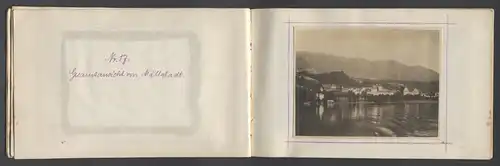 Fotoalbum mit 27 Fotografien Ansicht Millstatt, Sänger aus Coburg in Deutsch-Österreich 1921, Salzburg, Graz, Linz u.a.