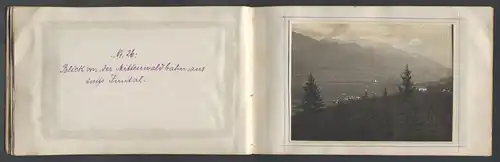 Fotoalbum mit 27 Fotografien Ansicht Millstatt, Sänger aus Coburg in Deutsch-Österreich 1921, Salzburg, Graz, Linz u.a.