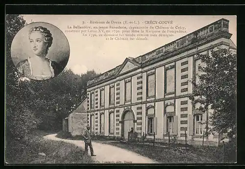 AK Crézy-Couvé, La Bellassière, Ancienne Buanderie