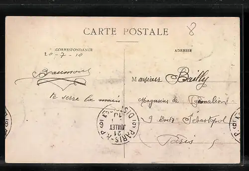 AK Aunay-sous-Crécy, La Sablière
