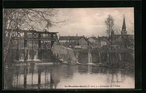 AK La Bazoche-Gouet, Déversoir de l`Yèvre