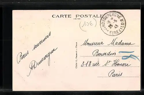 AK Authon-du-Perche, La Croix Joslette