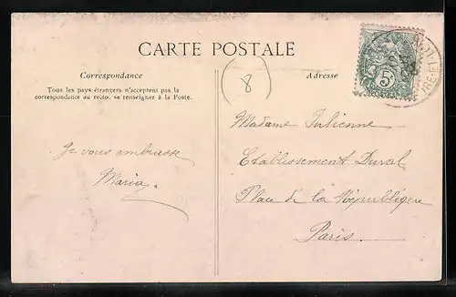 AK Berchères-sur-Vesgres, L`Abreuvoir