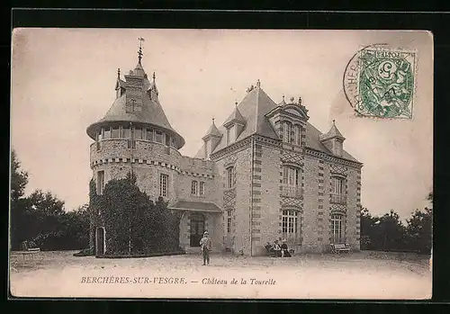 AK Berchères-sur-Vesgres, Câteau de la Tourelle