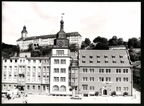 12 Fotografien Karl Rasche & Wolfgang Erben, Rudolstadt, Ansicht Rudolstadt, Hartkarton Mappe PGH Film und Bild Berlin