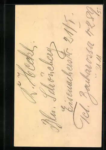 Foto-AK Junger Mann an einer Zither