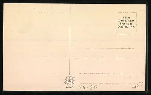 AK Riesengebirge, Riesenbaude im Winter