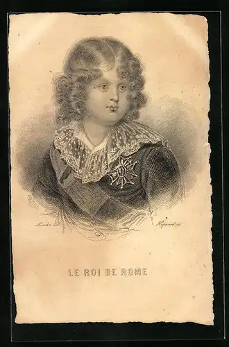 Künstler-AK Le Roi de Rome, Sohn von Napoleon