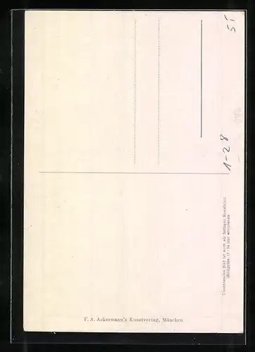 Künstler-AK Fürst Bismarck, Original von P. Krom