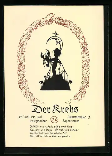 AK Eigenschaften des Sternzeichens Krebs