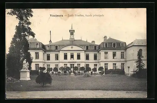 AK Vaujours, Ecole Fenelon, facade principale