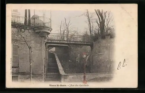 AK Saint Ouen, Vieux Saint Ouen - Rue des Guichets