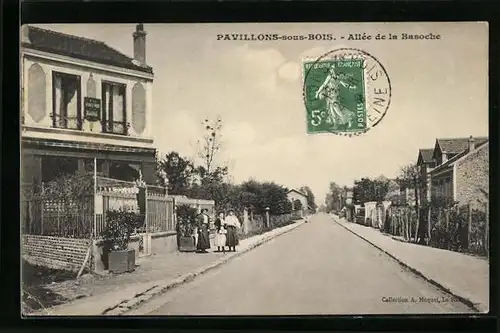 AK Pavillons-sous-Bois, Allée de la Basoche