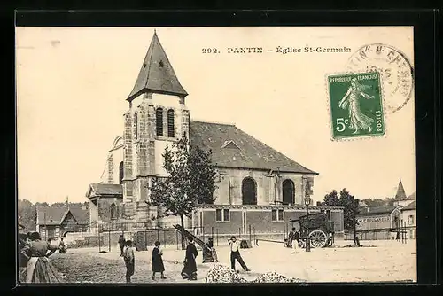 AK Pantin, Église St-Germain
