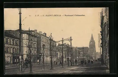 AK Saint-Denise, Boulevard Châteaudun