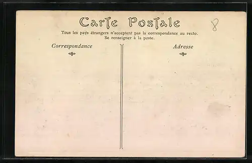 AK Saint-Denis, La Rue du Chemin-de-Fer