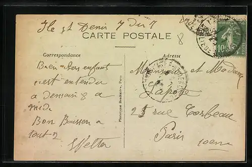 AK Saint-Denis, La Rue de Paris