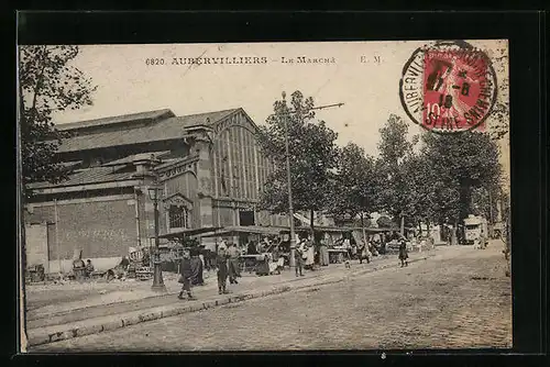 AK Aubervilliers, Le Marché