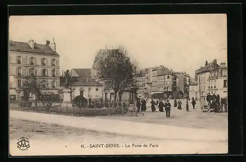 AK Saint-Denis, La Porte de Paris