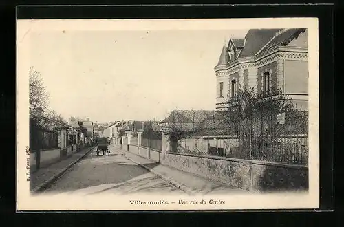 AK Villemomble, Une rue du Centre