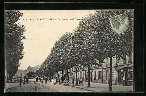 AK Saint-Denis, Le Boulevard Carnot