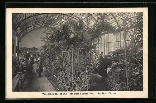 AK Villepinte, Hopital Sanatorium - Jardins d`hiver