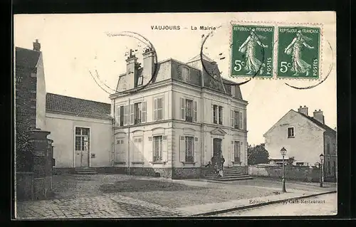 AK Vaujours, La Mairie