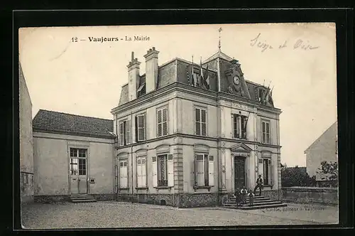 AK Vaujours, La Mairie