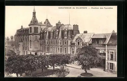 AK Villepinte, Sanatorium - Pavillon des Tourelles