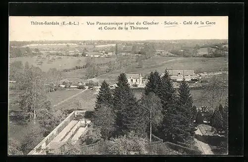 AK Thiron-Gardais, Vue Panoramique prise du Clocher