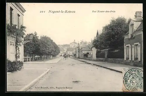 AK Nogent-le-Rotrou, Rue Neuve-des-Prés