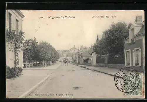AK Nogent-le-Rotrou, Rue Neuve-des-Prés