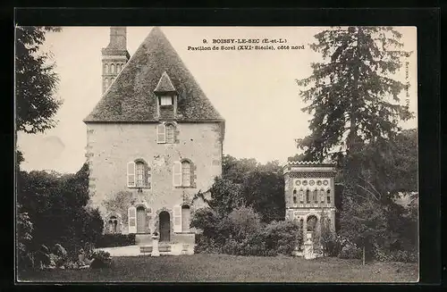 AK Boissy-le-Sec, Pavillon de Sorel, Côté nord