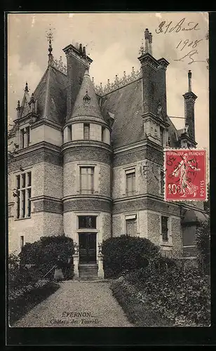 AK Épernon, Château des Tourelles