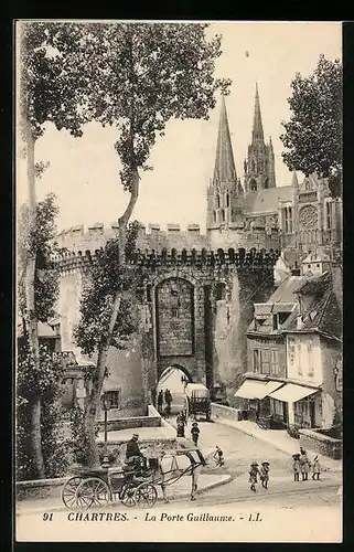 AK Chartres, La Porte Guillaume