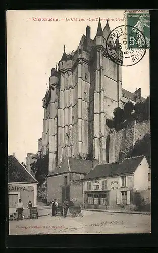 AK Châteaudun, Le château, Les Centreforts Nord-Ouest