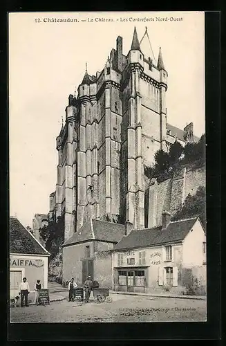 AK Châteaudun, Le château, Les Centreforts Nord-Ouest