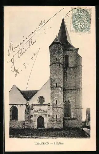AK Chaudon, L`Église