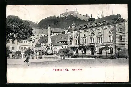 AK Kulmbach, Blick auf den Marktplatz