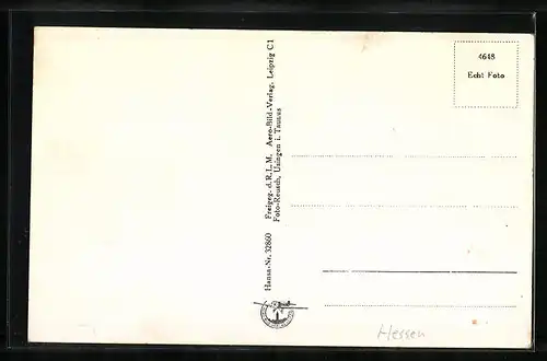 AK Usingen /Taunus, Fliegeraufnahme Total