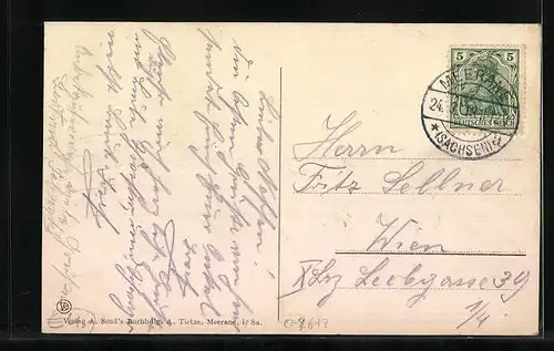 AK Meerane i. Sa., Wunderlich-Ehrung im Alberthain