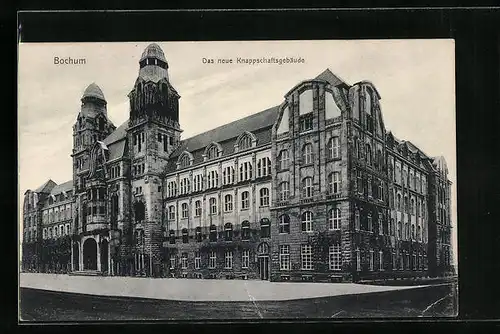 AK Bochum, Das neue Knappschaftsgebäude