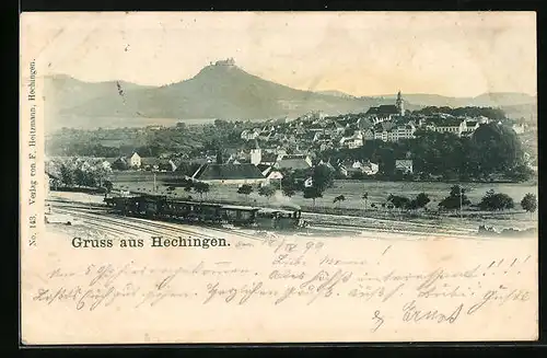 AK Hechingen, Totalansicht