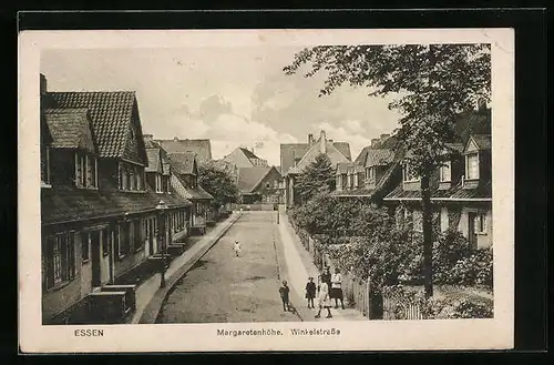 AK Essen, Margaretenhöhe - Winkelstrasse