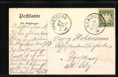 AK Kraiburg a. Inn, Gesamtansicht aus der Vogelschau