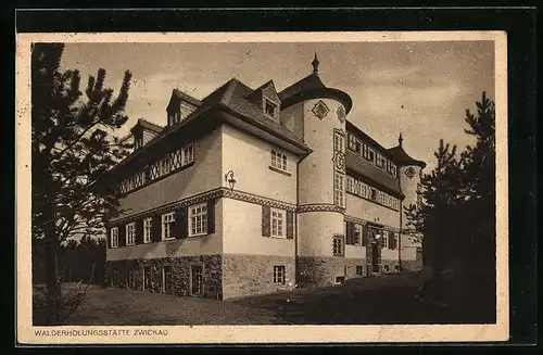 AK Zwickau /Sa., Walderholungsstätte